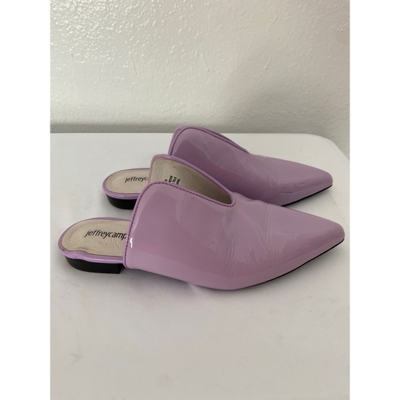 FREE PEOPLE JEFFREY CAMPBELL CLEOS LAVENDER MULE Sz. 7M. - Picture 5 of 11